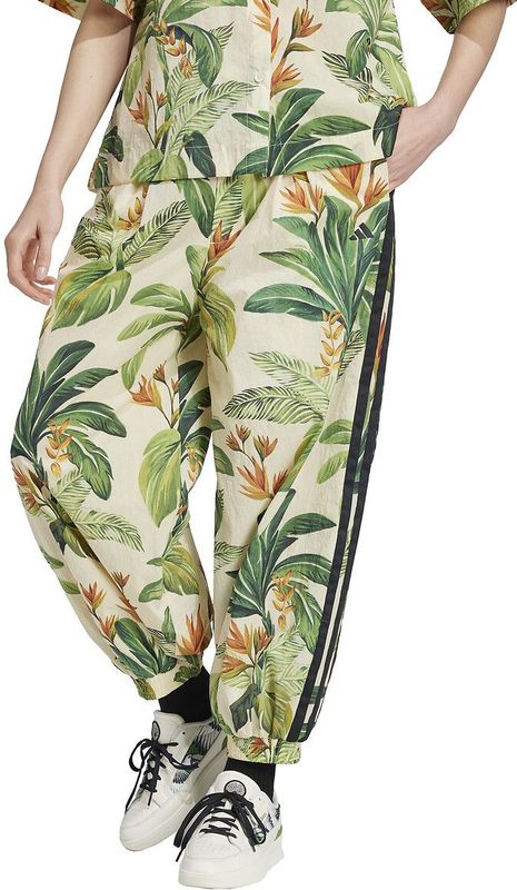 Adidas - X Farm Premium Joggers - Groen - 100% Polyamide - Tropische Print
