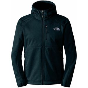 Jas met kap Softshell THE NORTH FACE. Polyester materiaal. Maten S. Blauw kleur