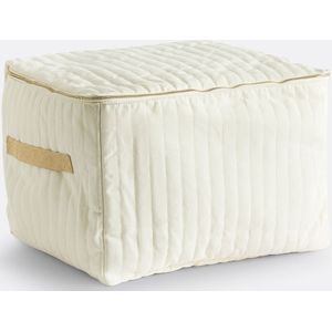 Matis - Gematelasseerde Opberghoes - Ecru - Polykatoen