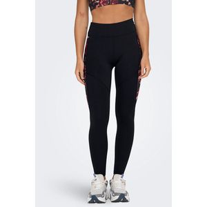 ONLY PLAY Sportlegging ONPJAM Zwart/Donkerrood