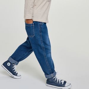 Rechte jeans LA REDOUTE COLLECTIONS. Katoen materiaal. Maten 5 jaar - 108 cm. Blauw kleur
