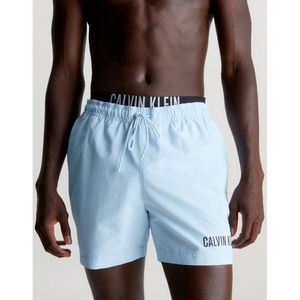 Zwemshort met dubbele tailleband CALVIN KLEIN.  materiaal. Maten S. Blauw kleur