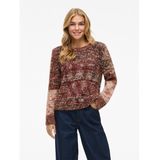 VILA - Grof Tricot - Gebreide Trui - Multicolor