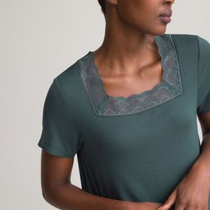 LA REDOUTE COLLECTIONS - Nachthemd - Blauw - Viscose