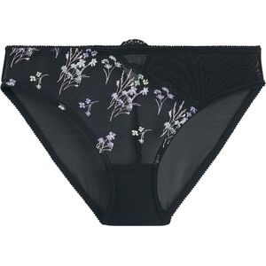 LA REDOUTE COLLECTIONS - Flavie - Slip - Zwart - Geborduurde Tule