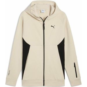 PUMA - Pumatech - Open Hoodie - Beige - Katoen