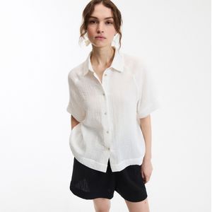 LA REDOUTE COLLECTIONS - Los Hemd - Wit - Katoen