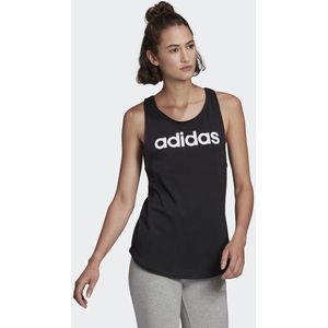 Tank top Sportwear Essentials, logo vooraan ADIDAS SPORTSWEAR. Katoen materiaal. Maten S. Zwart kleur