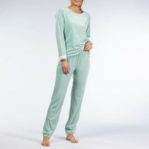 Comfy - Pyjama - Groen - Polyester - Lange Mouwen