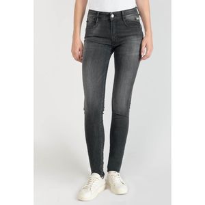Skinny jeans Peak, hoge taille LE TEMPS DES CERISES. Denim materiaal. Maten 30 US - 38 EU. Zwart kleur