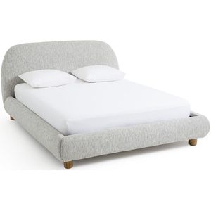 Organisch bed met bedbodem, Aude design E.Gallina