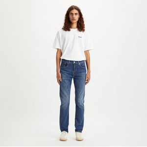 Rechte regular taper jeans 502™ LEVI'S. Katoen materiaal. Maten Maat 29 (US) - Lengte 30. Blauw kleur