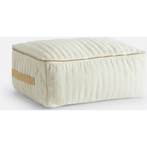 Matis - Gematelasseerde Opberghoes - Ecru - Polykatoen