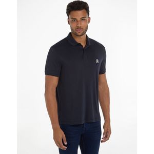 TOMMY HILFIGER - Poloshirt - Marineblauw - Katoen