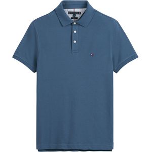 Polo slim 1985 TOMMY HILFIGER. Katoen materiaal. Maten XL. Blauw kleur