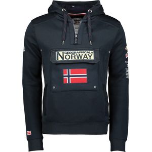 Gymclass - GEOGRAPHICAL NORWAY - Hoodie - Marineblauw - Polyester