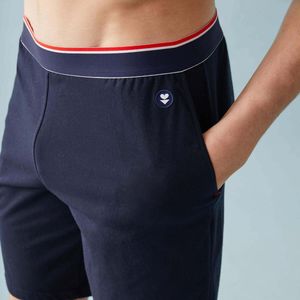 Pyjamashort Zouzou LE SLIP FRANCAIS. Katoen materiaal. Maten XXL. Blauw kleur