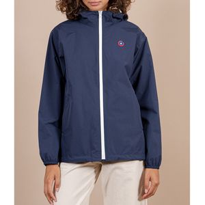 Kort windjack met rits, unisex Passy FLOTTE. Polyester materiaal. Maten XS. Blauw kleur