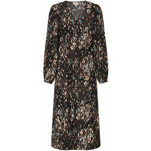 JDY - Lange Jurk - Marineblauw - Viscose Materiaal