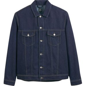 LA REDOUTE COLLECTIONS - Jeansvest - Blauw - Katoen