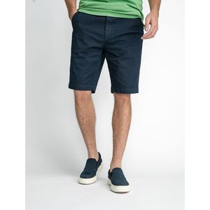 Chino short met ceintuur PETROL INDUSTRIES. Katoen materiaal. Maten S. Zwart kleur