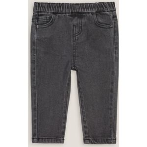Skinny jeans LA REDOUTE COLLECTIONS. Katoen materiaal. Maten 18 mnd - 81 cm. Grijs kleur