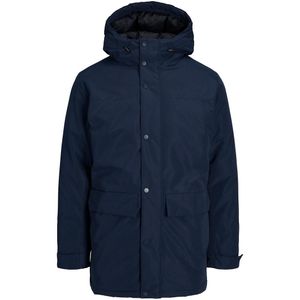 Parka met kap Jjchamp JACK & JONES. Polyester materiaal. Maten XS. Blauw kleur