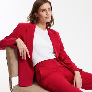 LA REDOUTE COLLECTIONS - Blazerjasje - Rood - Polyester