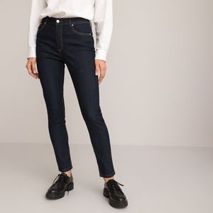 Skinny jeans, standaard taille LA REDOUTE COLLECTIONS. Denim materiaal. Maten 44 FR - 42 EU. Blauw kleur