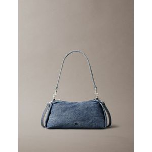 CALVIN KLEIN - Denim Schoudertas - Blauw - Katoen