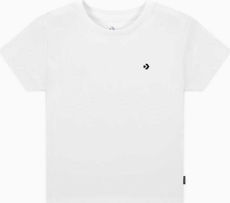 Converse - Star Chevron - T-shirt - Wit - Katoen