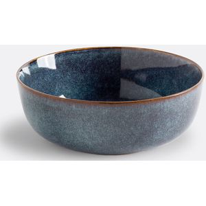 Onda - Set van 6 Diepe Borden - Blauw - Aardewerk