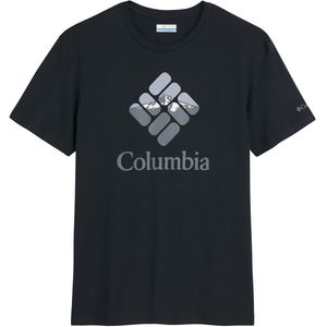 T-shirt met korte mouwen Rapid Ridge COLUMBIA. Katoen materiaal. Maten S. Zwart kleur