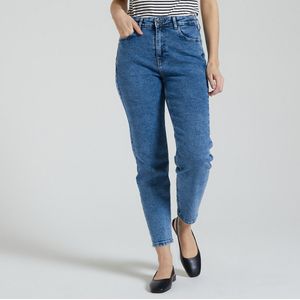 Skinny jeans met hoge taille NOISY MAY. Denim materiaal. Maten Maat 28 US - Lengte 32. Blauw kleur