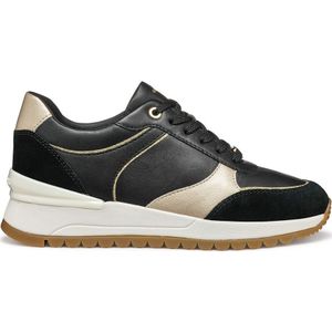 Geox - Desya - Nette Schoenen - Zwart - Suède Nappaleer