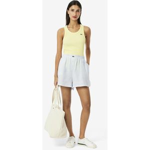 Lacoste - Korte Broeken - Blauw - Linnen