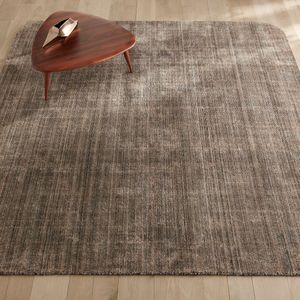 Handgeweven vierkant Lyocell® vloerkleed, Elona AM.PM. Lyocell materiaal. Maten 250 x 250 cm. Beige kleur