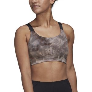 Sportbustier yoga adidas Performance. Polyester materiaal. Maten XS. Grijs kleur