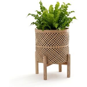 Bambu - Bloempot - Beige - Bamboe - Ø31,5 cm
