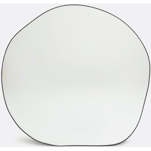 Ornica - Spiegel - Organische Vorm - Zwart - Metaal