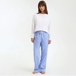 LA REDOUTE COLLECTIONS - Pyjamatop - Wit - Katoen Jersey