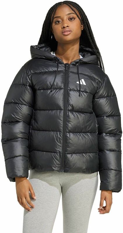 adidas - Essentials Climawarm - Gewatteerde Damesjas - Met Capuchon