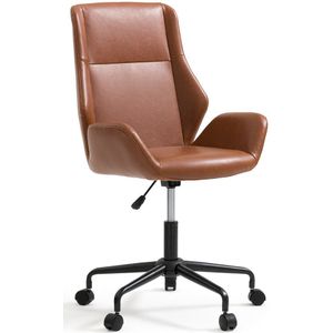 Draaiende bureau fauteuil met wieltjes, Arlon