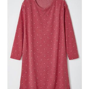 DAMART - Nachthemd - Kersenrood - Polyester