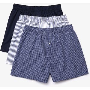 Boxershorts LACOSTE. Katoen materiaal. Maten S. Blauw kleur