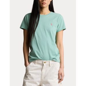 T-shirt met ronde hals en korte mouwen POLO RALPH LAUREN. Katoen materiaal. Maten M. Groen kleur