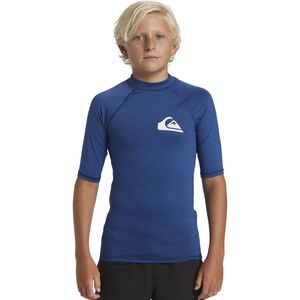 T-shirt met korte mouwen, UV-bescherming QUIKSILVER.  materiaal. Maten 14 jaar - 162 cm. Blauw kleur
