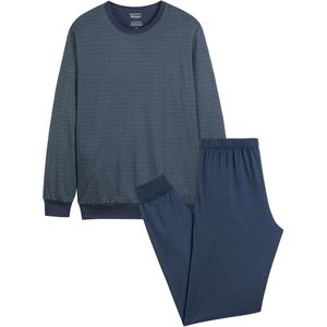 EMINENCE - Bedrukte Pyjama - Blauw - Katoen