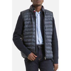 Lichte bodywarmer TOMMY HILFIGER. Polyester materiaal. Maten XXL. Blauw kleur