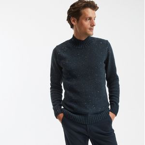 LA REDOUTE COLLECTIONS - Trui - Blauw - Polyester - Opstaande Kraag